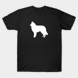 Belgian Tervuren Dog Breed Silhouette T-Shirt